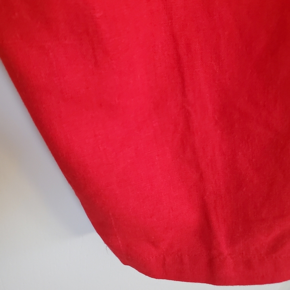 Vintage Gitano High Waisted Pants 11/12 Red - Picture 6 of 12